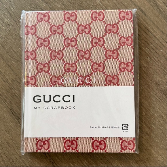 Gucci Other - NIP GUCCI "My Scrapbook" Limited Edition Notebook BAILA 2018 Japan Exclusive